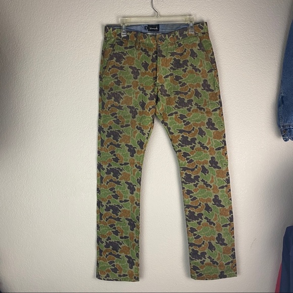 Diamond Supply Camo Pants Mens Size 32